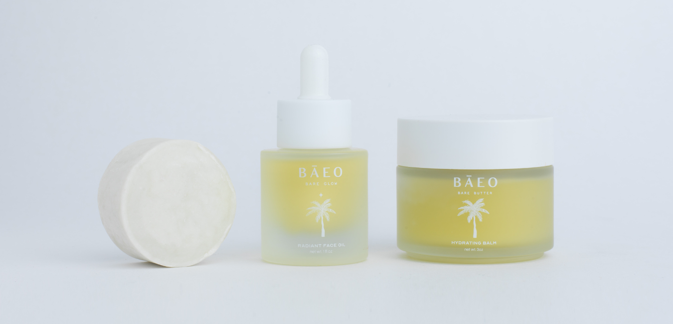 Organic eco-friendly skincare essentials for sensitive skin